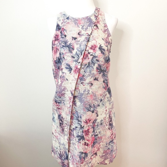 Tobi Chloe in the City Blue Floral Mini Dress Size Small - Picture 9 of 14